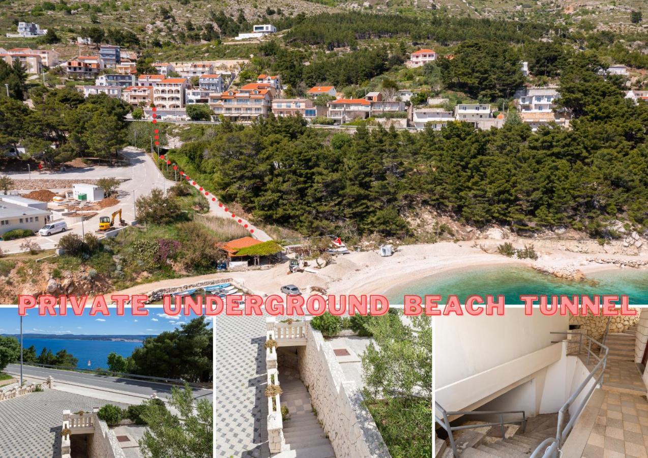 Beachfront Xxl - 2 Apartments Together - Lokva Rogoznica Dış mekan fotoğraf