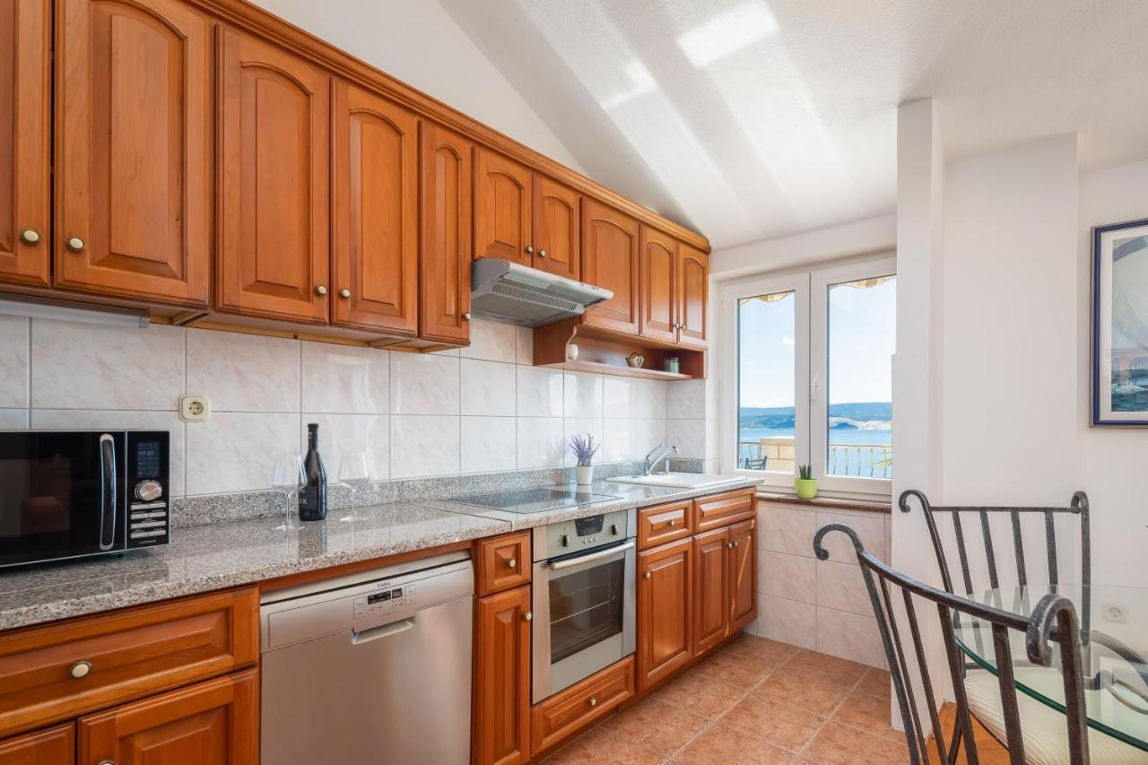 Beachfront Xxl - 2 Apartments Together - Lokva Rogoznica Dış mekan fotoğraf