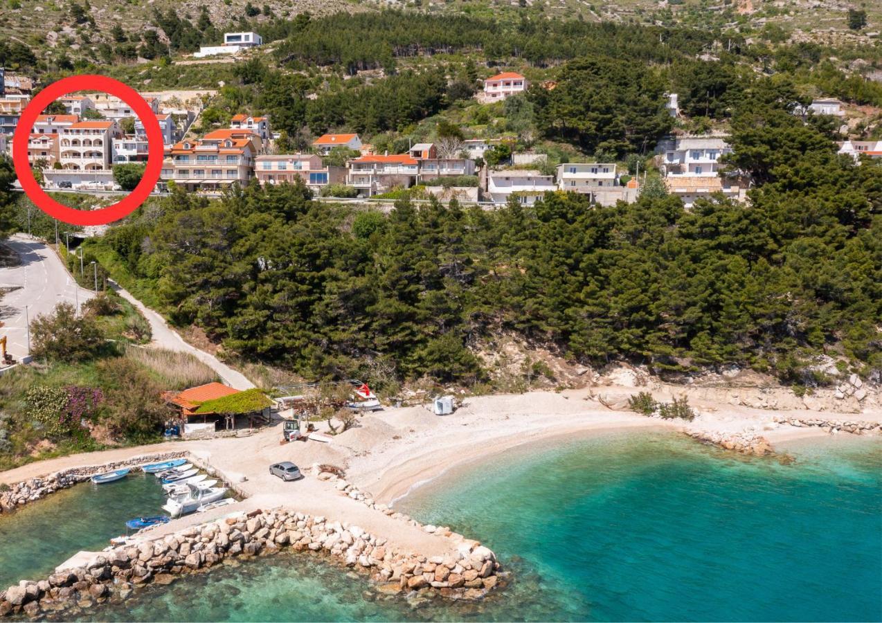 Beachfront Xxl - 2 Apartments Together - Lokva Rogoznica Dış mekan fotoğraf