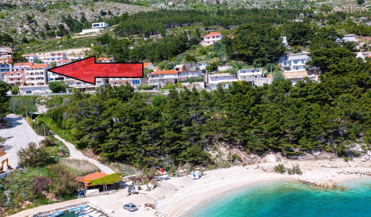 Beachfront Xxl - 2 Apartments Together - Lokva Rogoznica Dış mekan fotoğraf